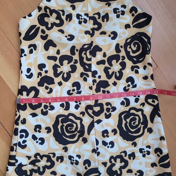 NWT free people yellow floral jumpsuit pant suit pocket boho - Picture 9 of 11